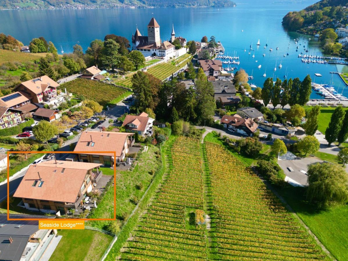 Seaside-Lodge, Top Apartment Spiez Exteriör bild